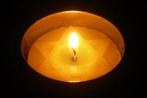 jewish candle